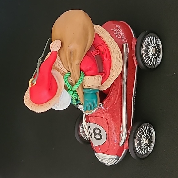 🧨 SALE! Hallmark "Santa Takes a Spin" Ornament Keepsake 2008 - Picture 3 of 8